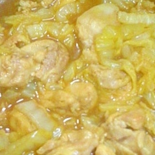 白菜カレースープ
